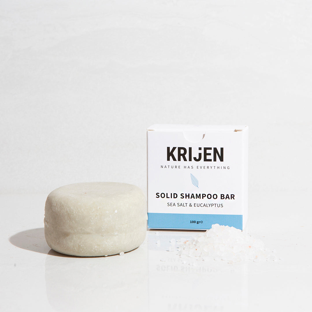 Festes Shampoo mit Meersalz und Eukalyptus, 100 Gr.