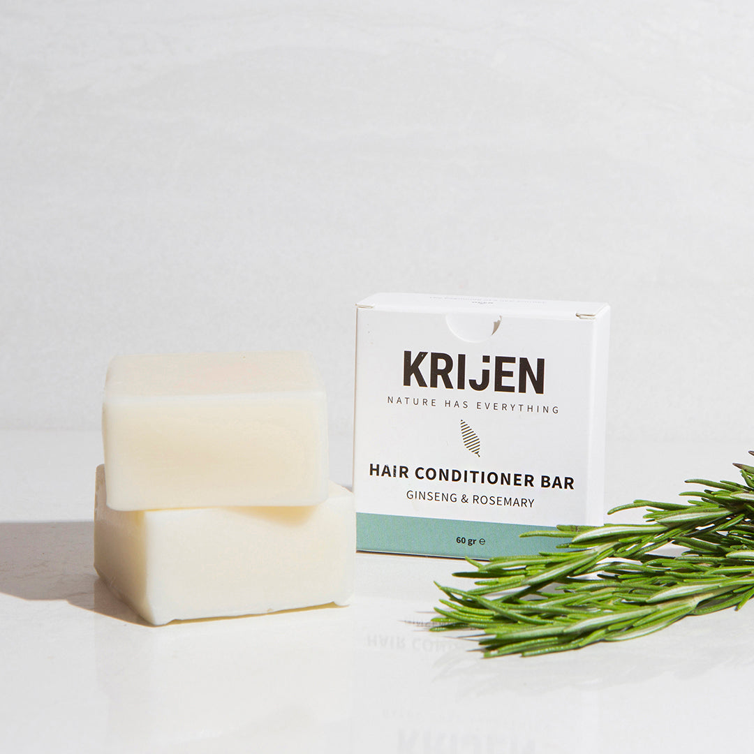 Ginseng & Rosemary Solid Hair Conditioner 60 Gr