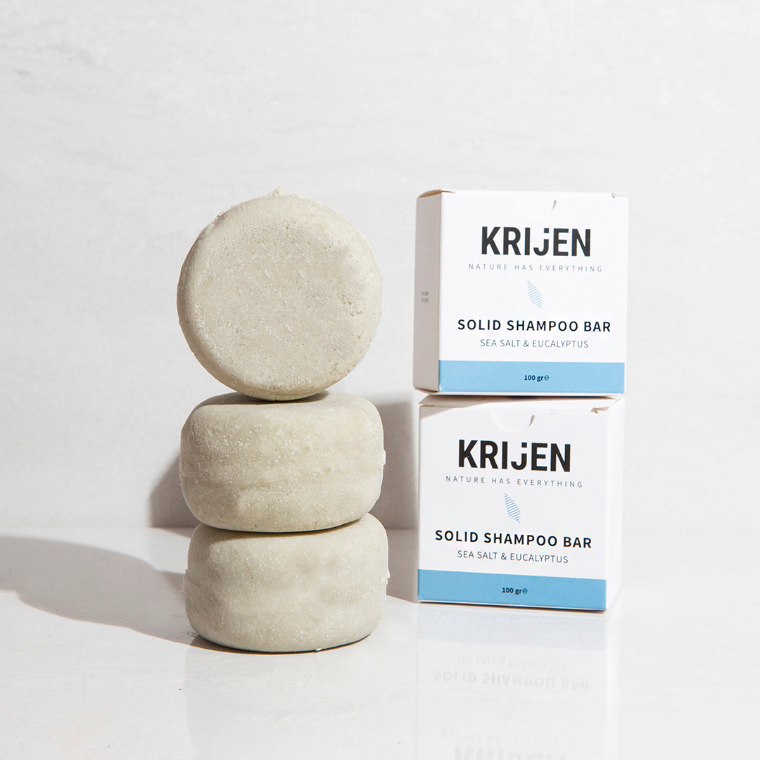 Zeezout & Eucalyptus Shampoo Bar 100 Gr